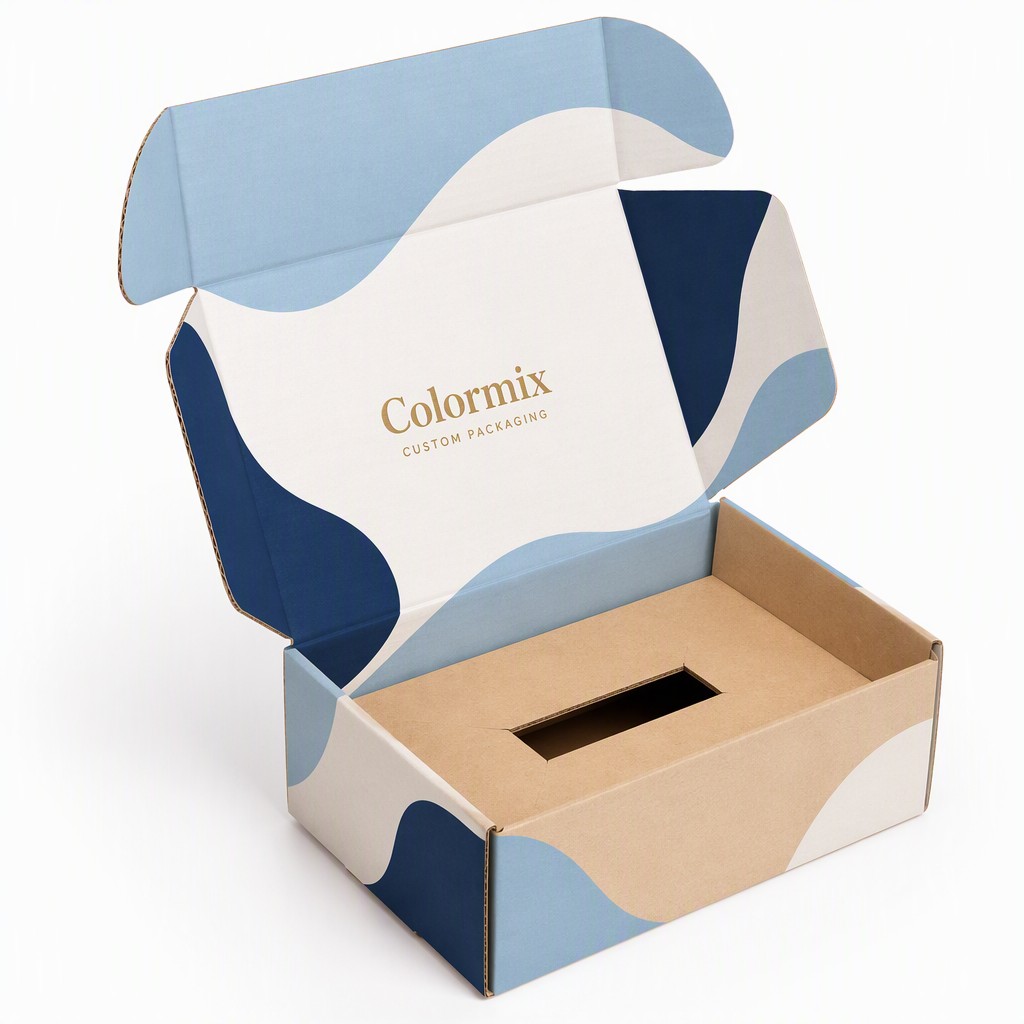 Corrugated Box with Insert by Colormix Packaging